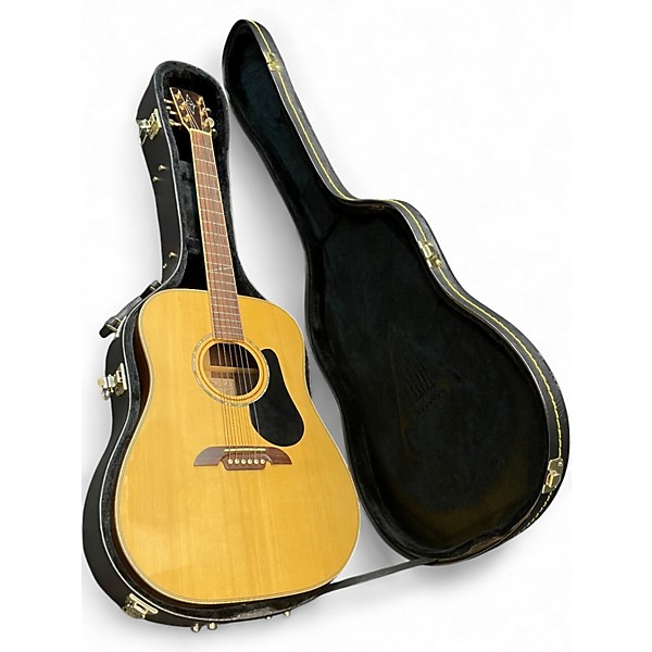 Used Alvarez PD90S Natural Acoustic Guitar