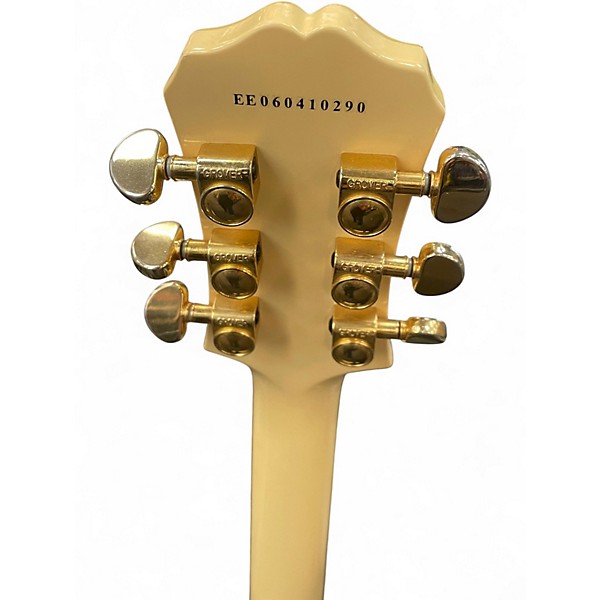 Used Epiphone SG CUSTOM Vintage Yellow Solid Body Electric Guitar