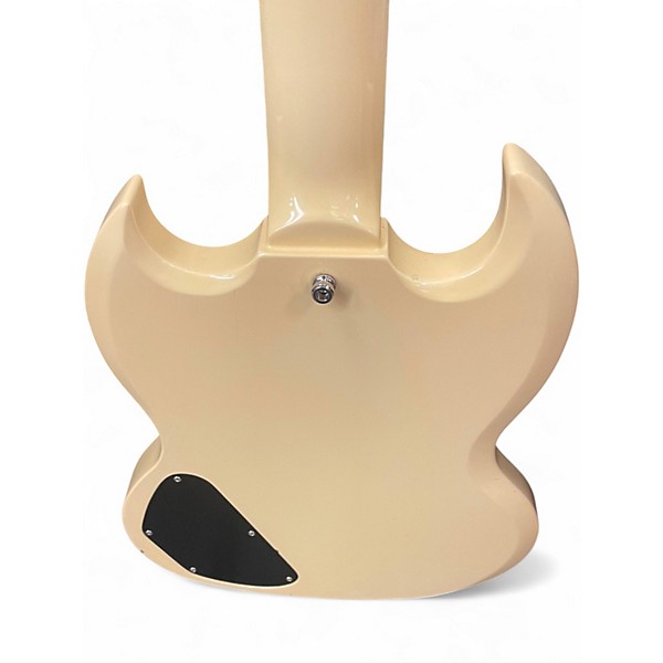 Used Epiphone SG CUSTOM Vintage Yellow Solid Body Electric Guitar