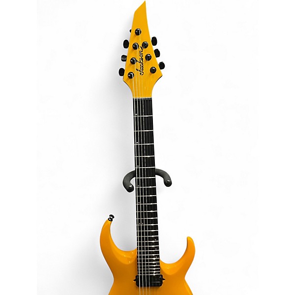 Used Jackson Pro Series Misha Mansoor Signature Juggernaut HT7FM SIGNAL YELLOW Solid Body Electric Guitar