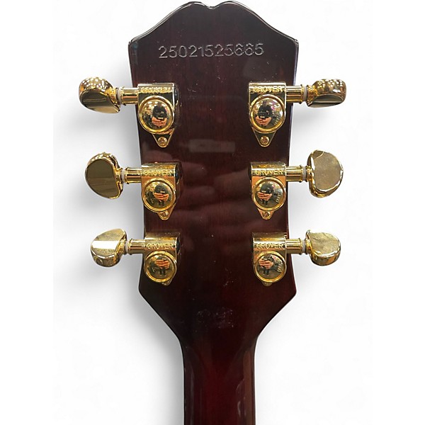 Used Epiphone Les Paul Custom Figured Iced Tea Burst Solid Body Electric Guitar