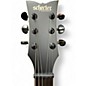 Used Schecter Guitar Research Solo-II SLS Elite Evil Twin Satin Black Solid Body Electric Guitar