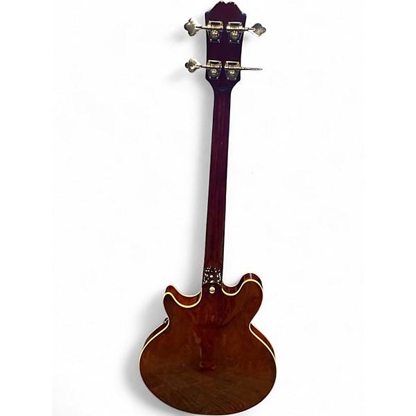 Used Epiphone Jack Casady Signature Sparkling Burgundy Electric Bass Guitar