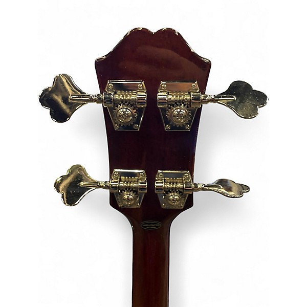 Used Epiphone Jack Casady Signature Sparkling Burgundy Electric Bass Guitar