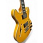 Used D'Angelico Premier Mini DC Yellow Hollow Body Electric Guitar