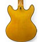 Used D'Angelico Premier Mini DC Yellow Hollow Body Electric Guitar