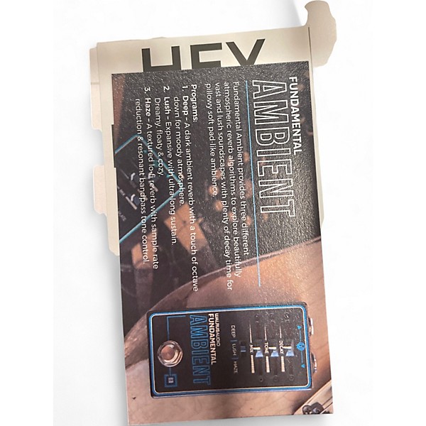 Used Walrus Audio FUNDAMENTAL AMBIENT Pedal