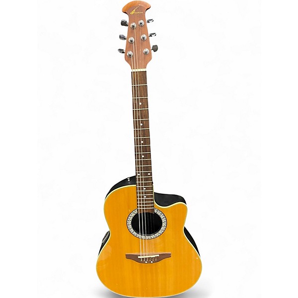 Used Ovation CC026 Natural Acoustic Guitar