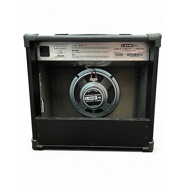 Used Line 6 Spider III 15 1X8 15W Guitar Combo Amp