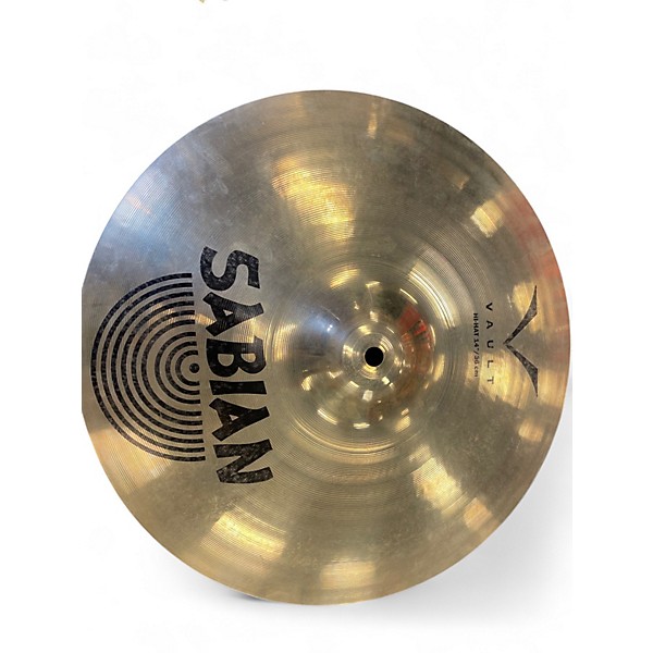 Used SABIAN 14in VAULT HI HAT PAIR Cymbal