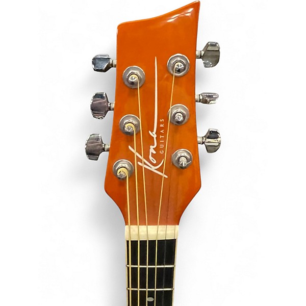 Used Kona K394 Natural Acoustic Guitar