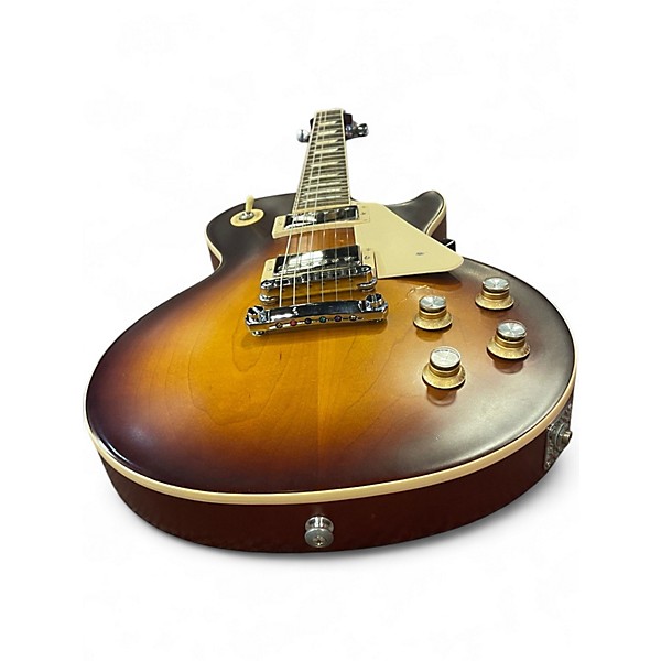 Used Gibson Les Paul Traditional Pro V Satin Top Satin Iced Tea Solid Body Electric Guitar