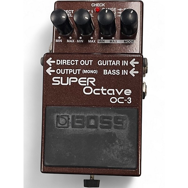 Used BOSS OC3 Super Octave Effect Pedal