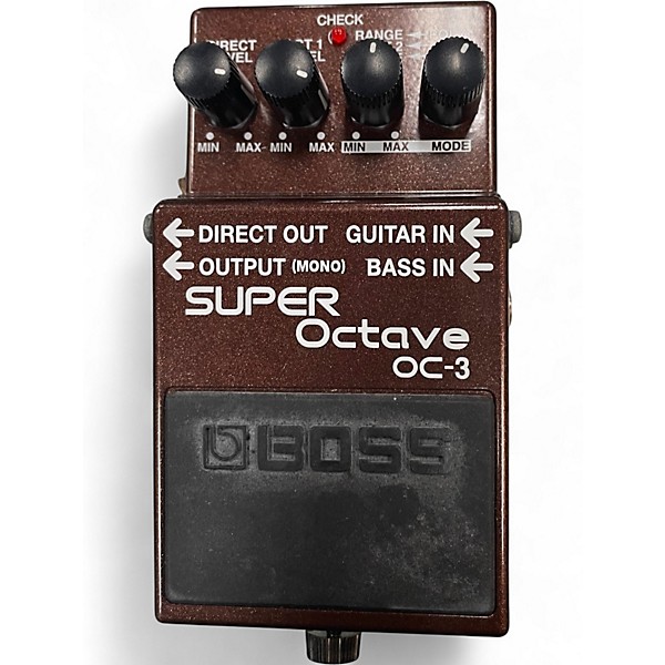 Used BOSS OC3 Super Octave Effect Pedal