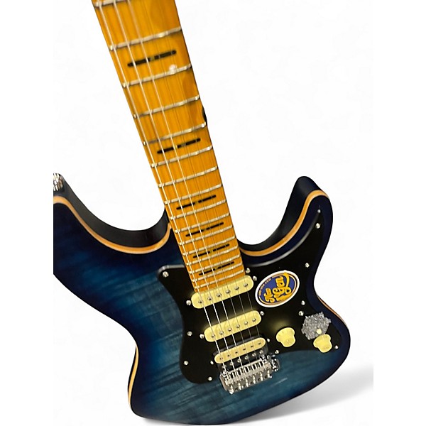 Used 2020s Sire Larry Carlton S7 FM New Gen Transparent Blue Satin Solid Body Electric Guitar