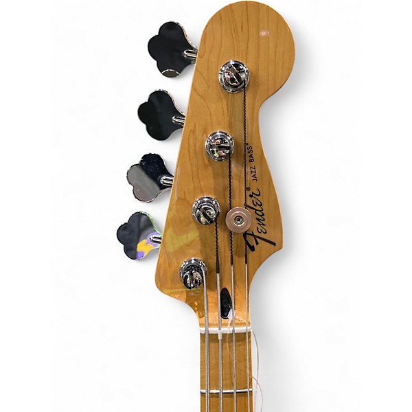 Used Fender Standard Jazz Bass MARINE METALLIC Electric Bass Guitar