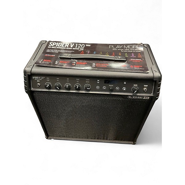 Used Line 6 Spider V 120 1x12 Guitar Combo Amp