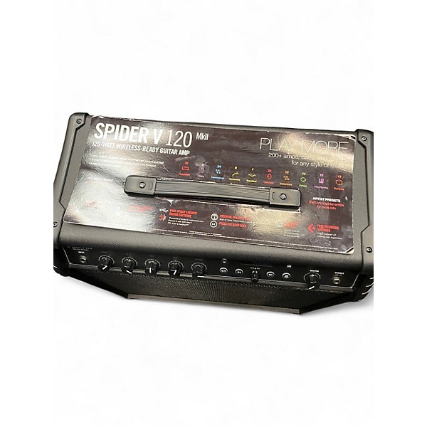 Used Line 6 Spider V 120 1x12 Guitar Combo Amp