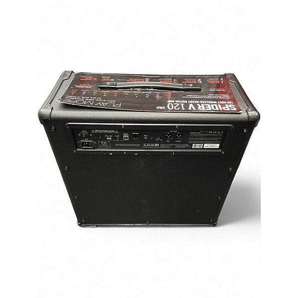 Used Line 6 Spider V 120 1x12 Guitar Combo Amp