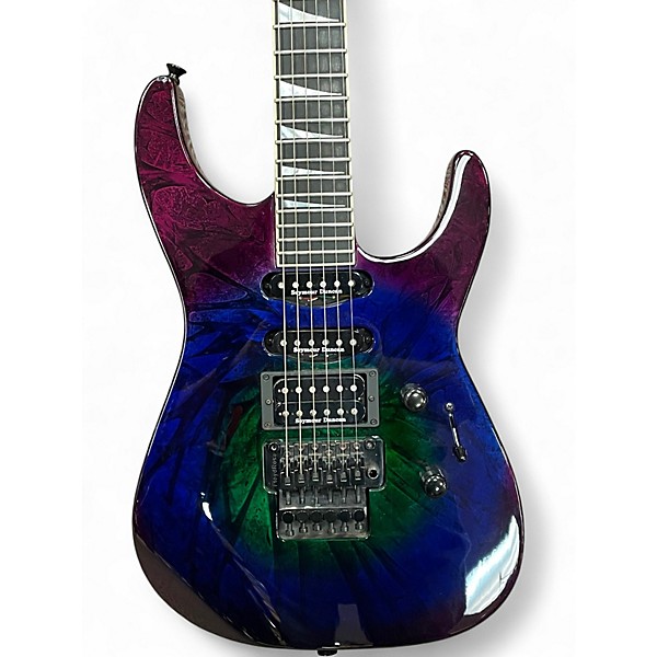 Used Jackson USA Select Series SL1 Soloist Eerie Dess Swirl Solid Body Electric Guitar