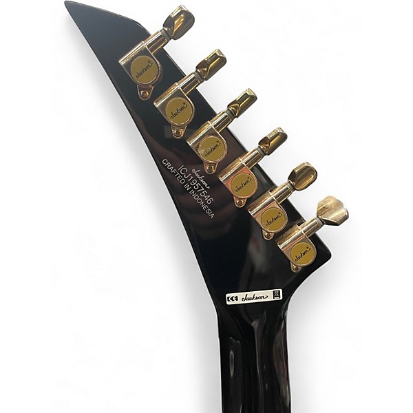 Used Jackson Kelly KEX Black Solid Body Electric Guitar