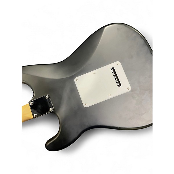 Used Squier STRATOCASTER Flat Black Solid Body Electric Guitar