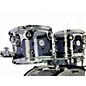 Used DW 4 Piece Design Series Acrylic Smoke Glass Drum Kit thumbnail
