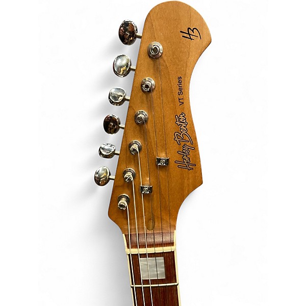 Used Harley Benton VT SERIES H3 3 Tone Sunburst Solid Body Electric Guitar