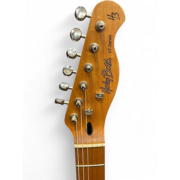 Used Harley VT SERIES H3 TELECASTER NATURAL Solid Body Electric Guitar