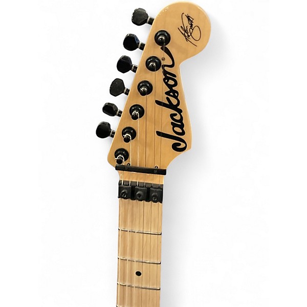 Used Jackson Adrian Smith Signature White Solid Body Electric Guitar