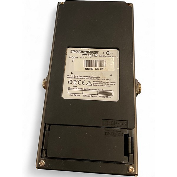 Used Peterson Strobostomp HD Tuner Pedal