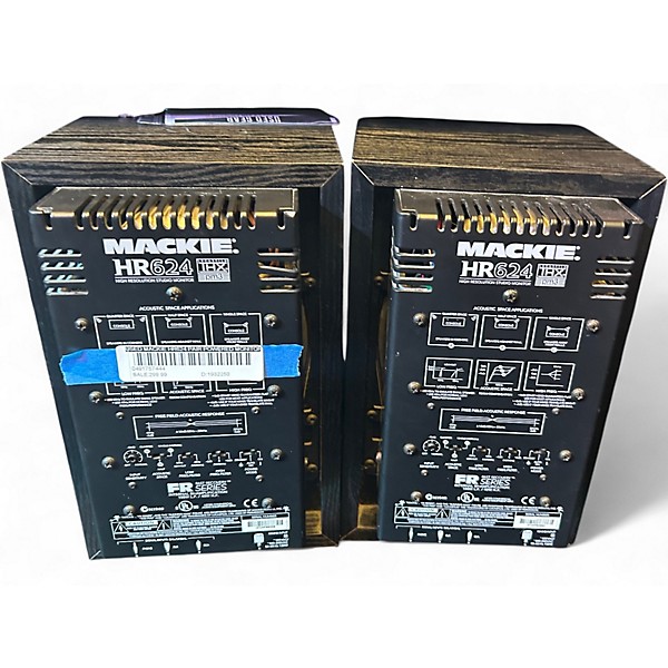Used Mackie HR624 Pair Powered Monitor