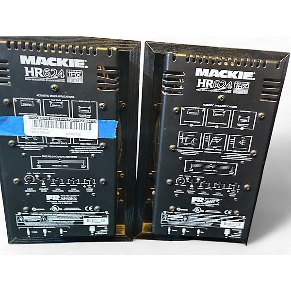 Used Mackie HR624 Pair Powered Monitor