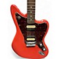 Used Squier Vintage Modified Jaguar Red Solid Body Electric Guitar