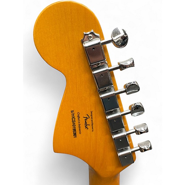 Used Squier Vintage Modified Jaguar Red Solid Body Electric Guitar