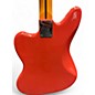 Used Squier Vintage Modified Jaguar Red Solid Body Electric Guitar