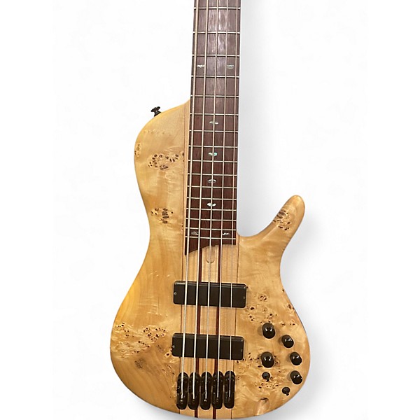Used Ibanez SRSC805 Natural Electric Bass Guitar