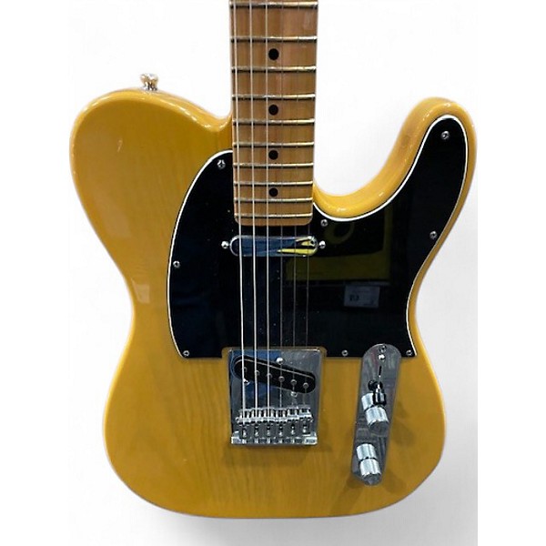 Used Fender Player II Chambered Telecaster Butterscotch Blonde Solid Body Electric Guitar