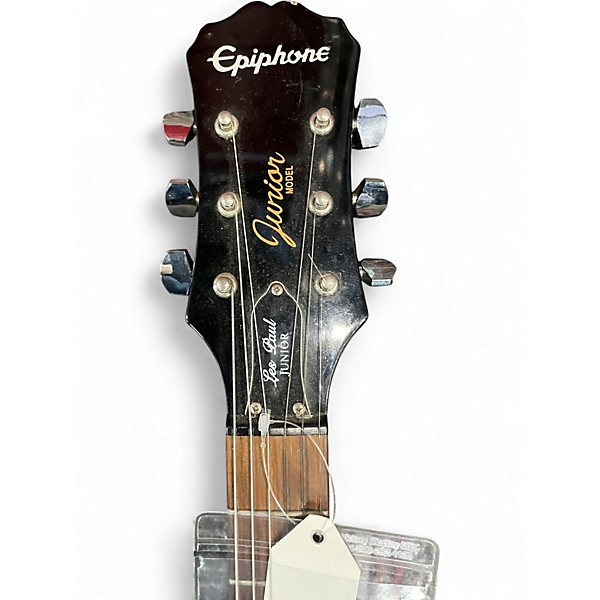 Used Epiphone Les Paul Junior 2 Color Sunburst Solid Body Electric Guitar