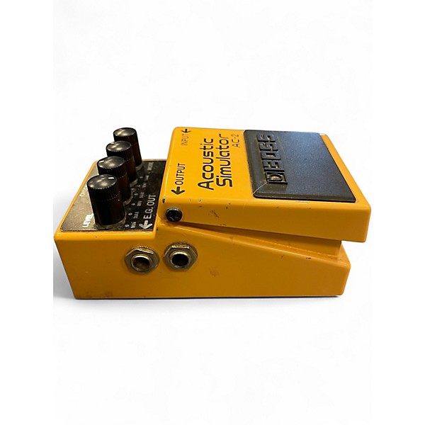 Used BOSS AC2 Acoustic Simulator Effect Pedal