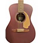 Used Fender Malibu CE BURGANDY STAIN Acoustic Electric Guitar