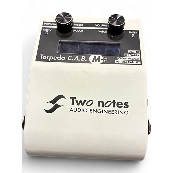 Used Two Notes TORPEDO C.A.B. M+ Effect Processor