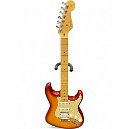 Used Fender American Fat Stratocaster Texas Special 3 Tone Sunburst Solid Body Electric Guitar