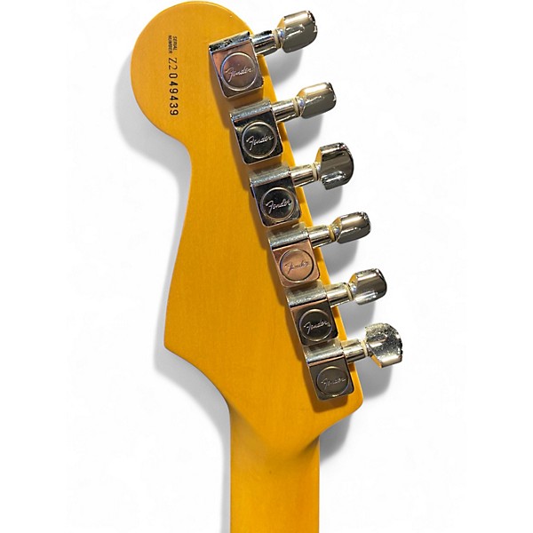 Used Fender American Fat Stratocaster Texas Special 3 Tone Sunburst Solid Body Electric Guitar