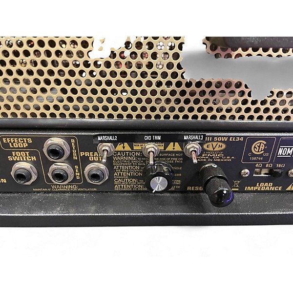 Used EVH 5150 III 50W EL34 KRUSE MOD Tube Guitar Amp Head