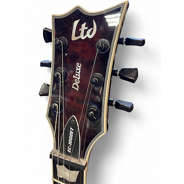 Used ESP EC-1000ET Natural Solid Body Electric Guitar