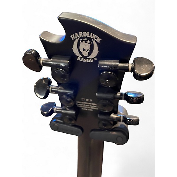 Used HardLuck Kings Bossman Green Solid Body Electric Guitar