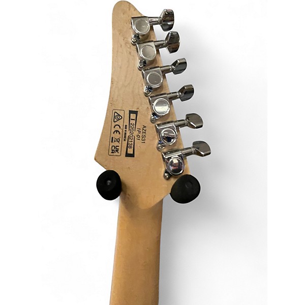 Used Ibanez AZ ESSENTIAL YELLOW Solid Body Electric Guitar