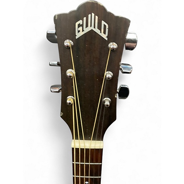 Used Guild OM240 CHARCOAL BURST Acoustic Electric Guitar