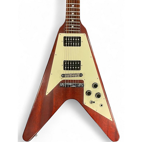Used 2008 Gibson FLYING V FADED Heritage Cherry Solid Body Electric Guitar
